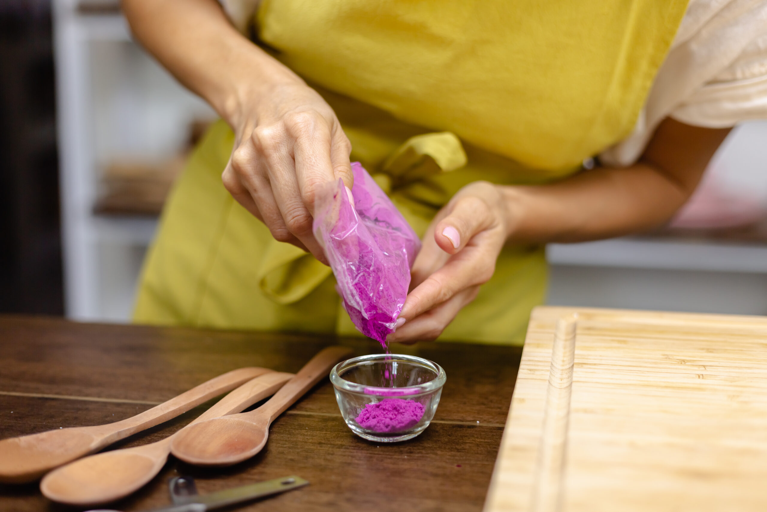 Preparation to make soap