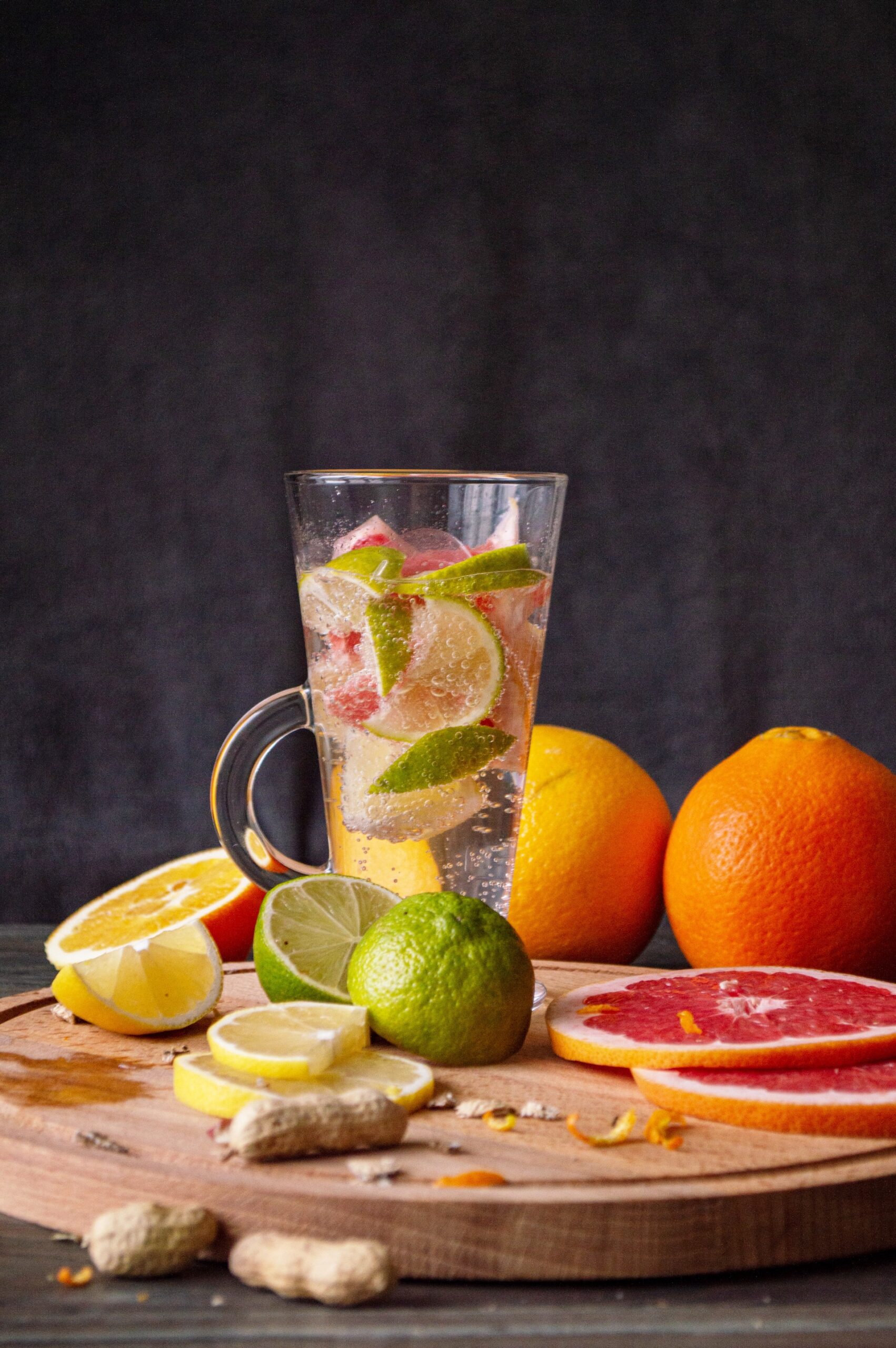 Citrus fruits drink