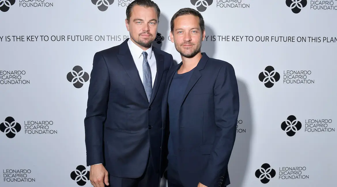 Leonardo DiCaprio and Tobey Maguire