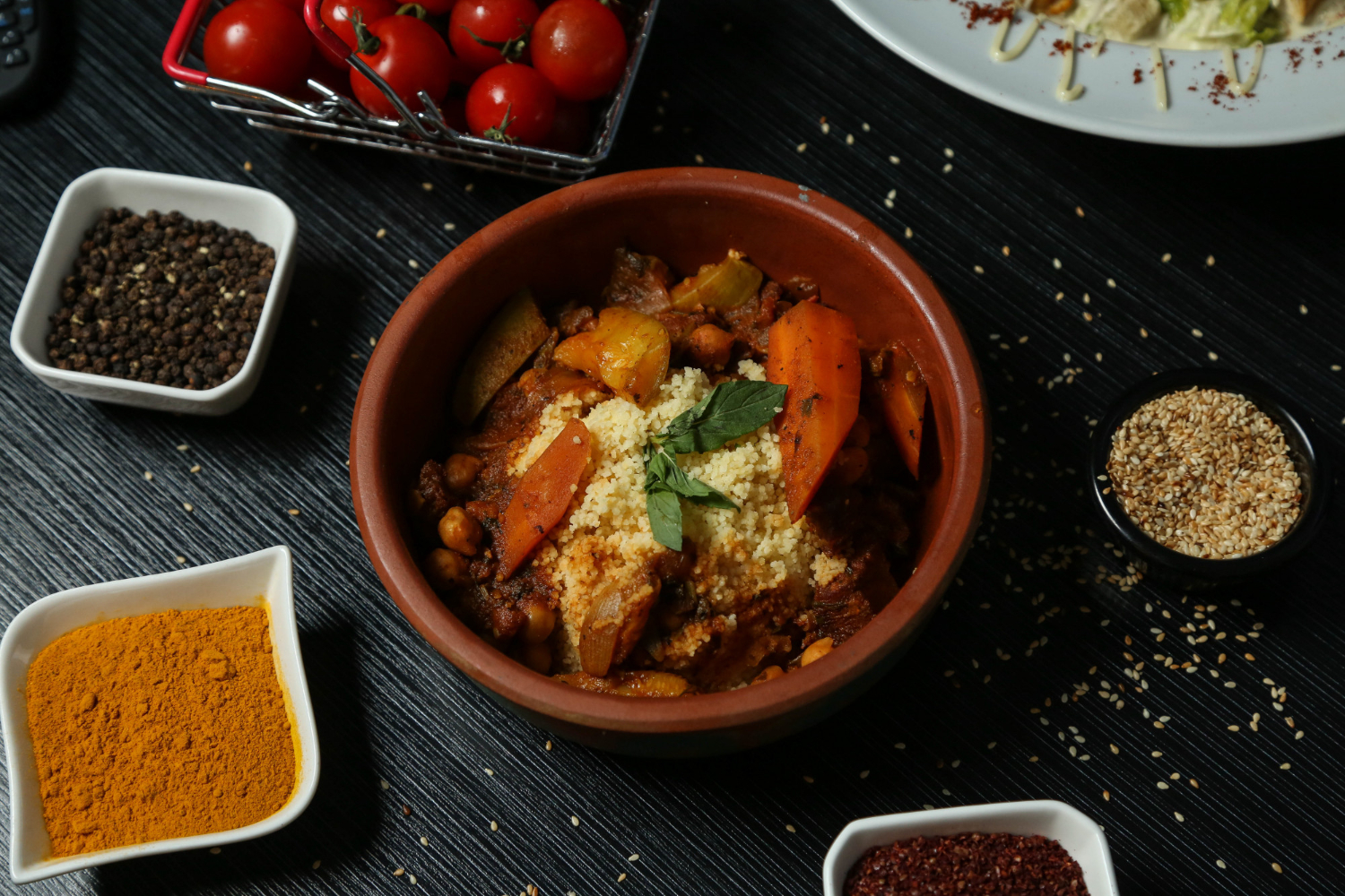 Steamed millet with vegetables