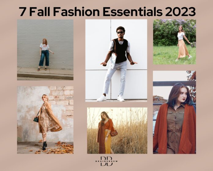 7 Fall Fashion Essentials 2023