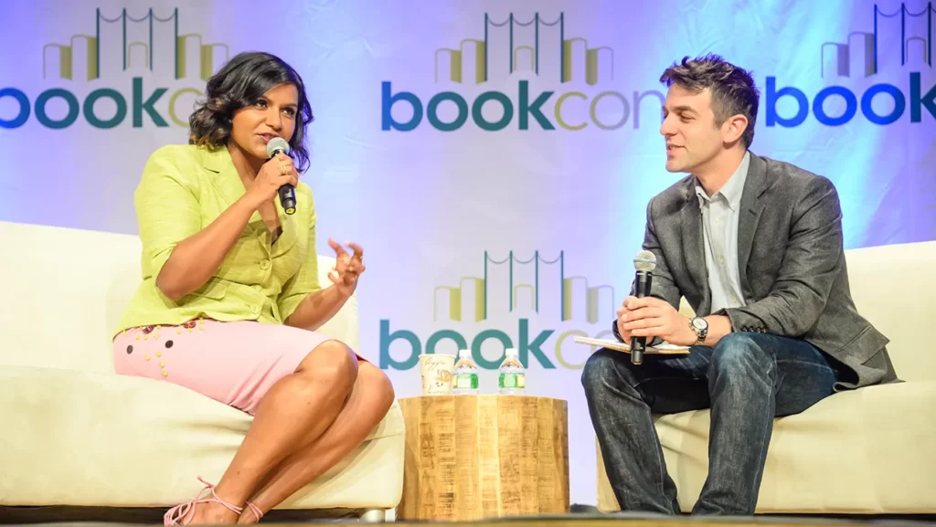 Mindy Kaling and BJ Novak