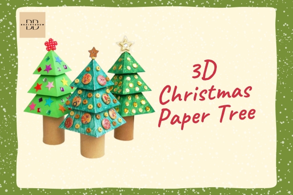 3D Christmas Paper Tree