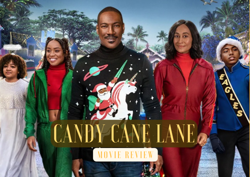 Candy Cane Lane Movie Review- A fun Holiday Christmas Comedy