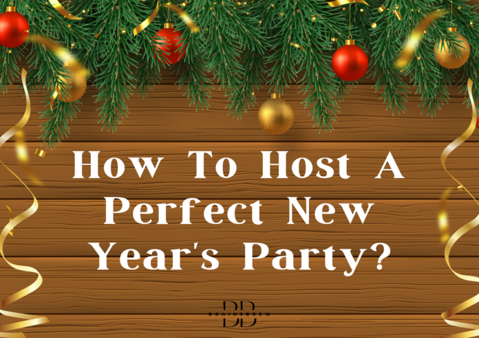 host new year party