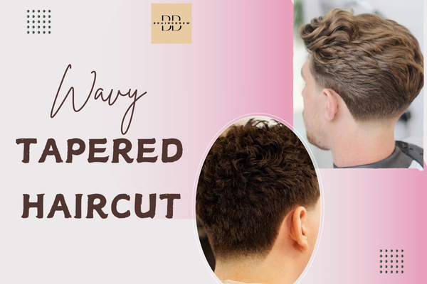 Wavy Tapered Haircut