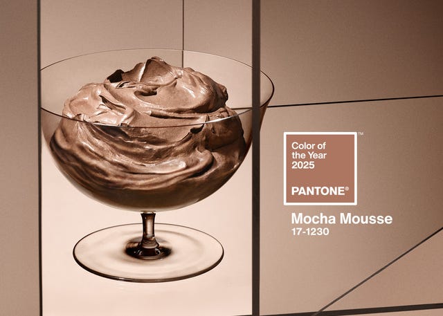  Pantone Chose Mocha Mousse 