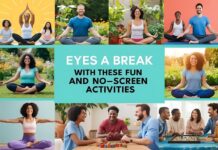 Give Your Eyes a Break With These Fun and No-screen Activities Eyes a Break With These Fun and No-screen Activities