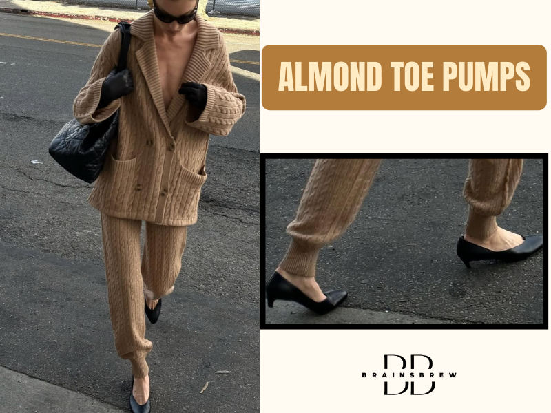Almond Toe Pumps