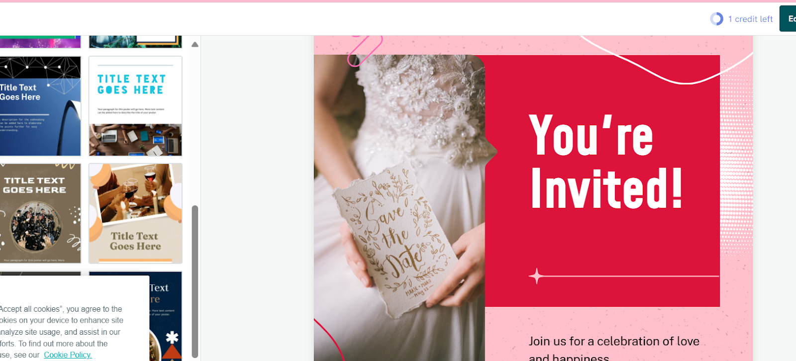 AI Tools For Wedding Invitations