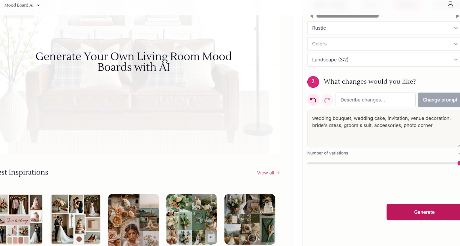 Mood Board AI