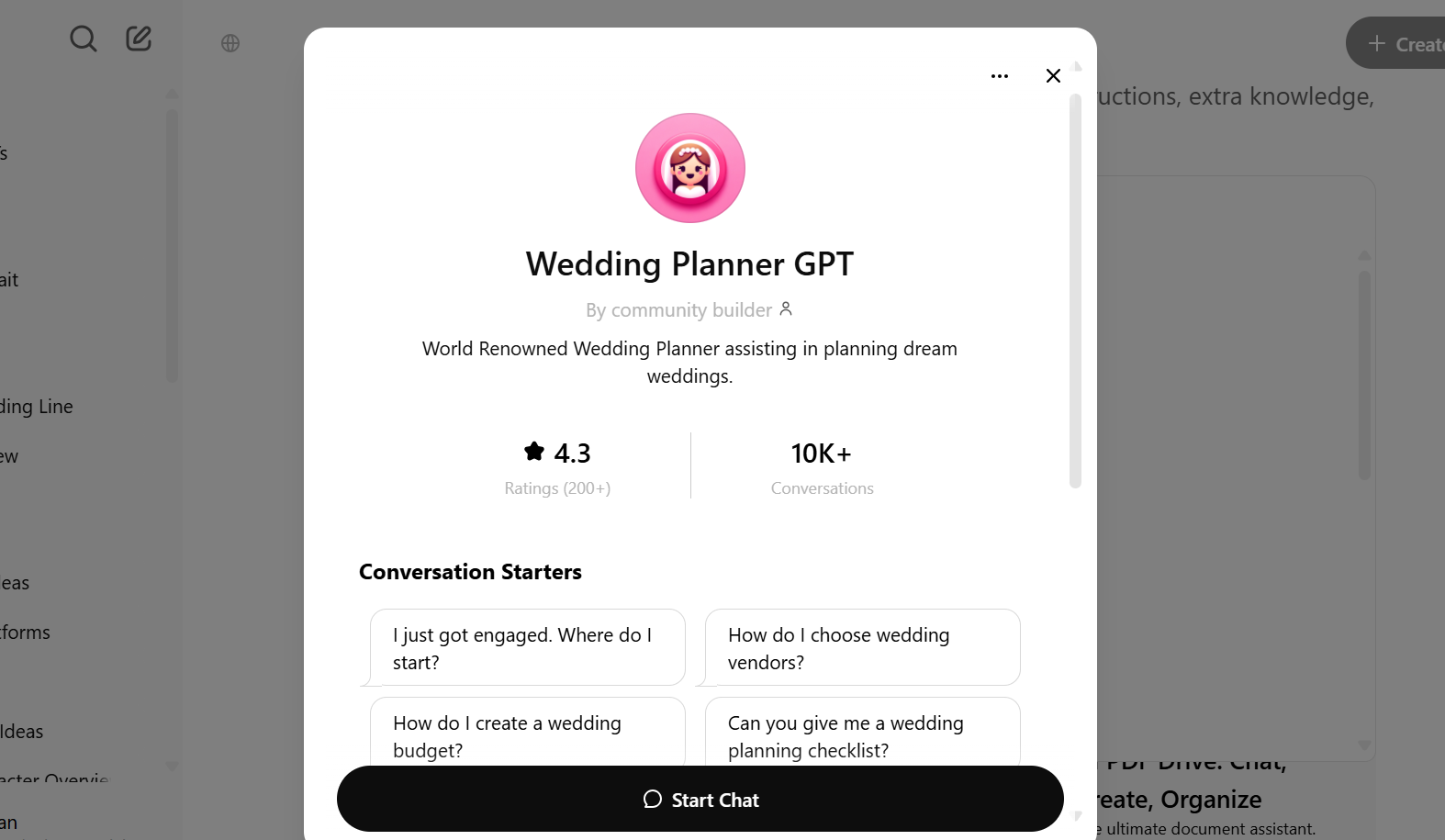 Wedding Planner GPT