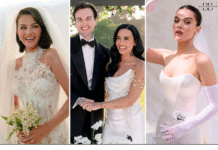 12 Most Talked-About Celebrity Wedding Dresses of 2025 Celebrity Wedding dresses