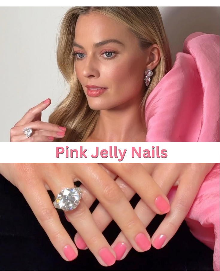 Barbie Jelly Nails Pink_