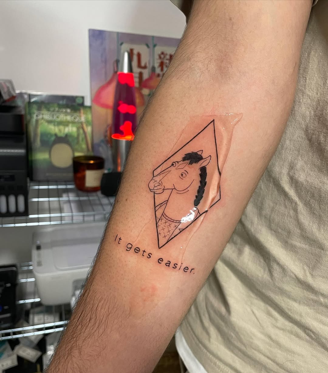 Horse_Bojack_Tattoo