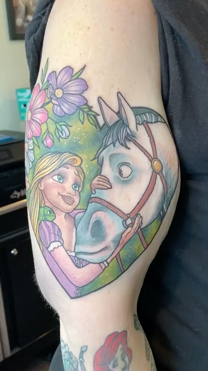 Tangled_Horse_Tattoo