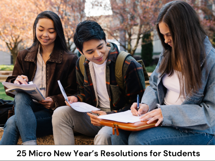 New Year's resolutions