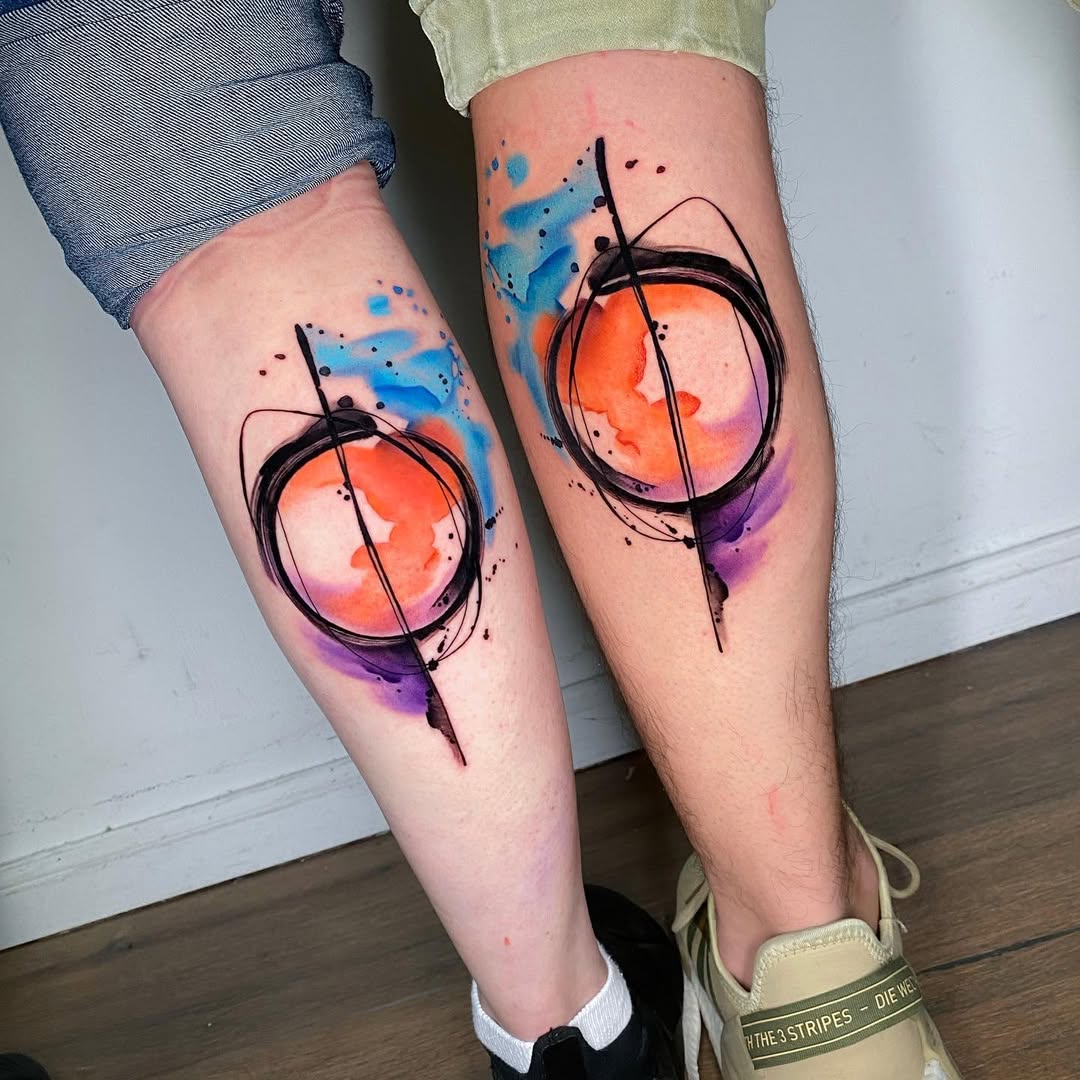 Abstract Design Tattoo
