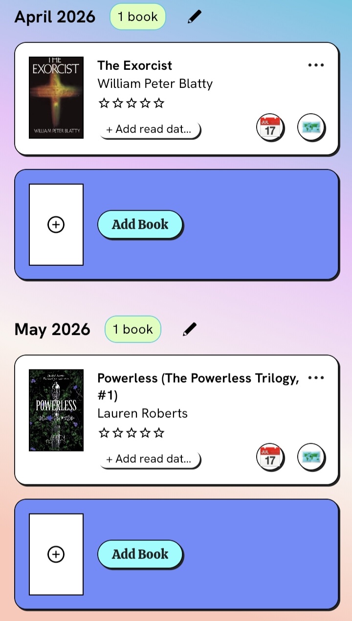 Yearly and Monthly Planner 