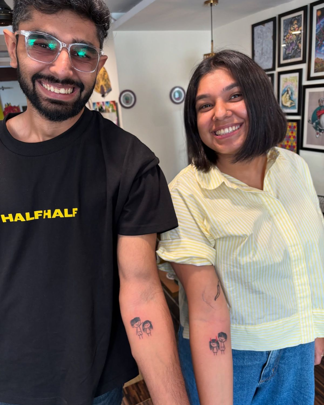 PLayful With Devil Horns tattoo