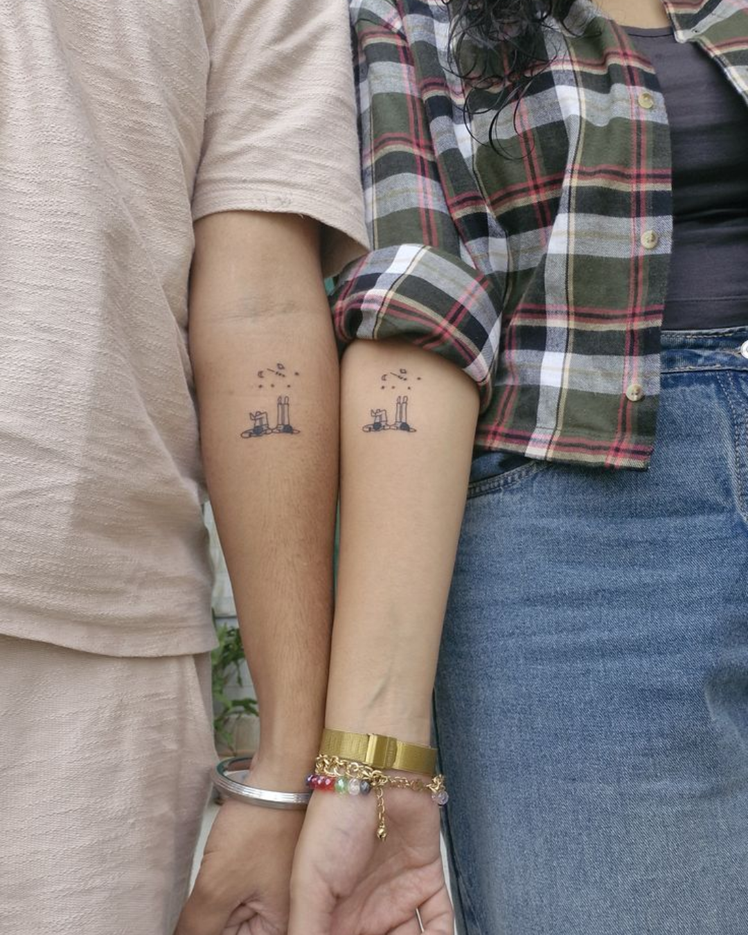 Matching Stars tattoo